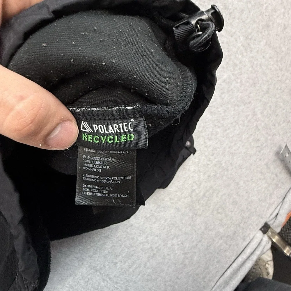 The North Face Denali Fleece Jacket Men L Polartec Black Full Zip Outdoor Hiking